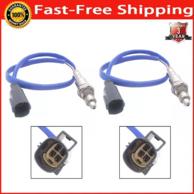 Sensor de oxígeno aguas abajo 2 piezas para Jaguar 2013-18 XJ 2014-19 XJR 2013-14 XF 5,0 L Foto 1 de 4