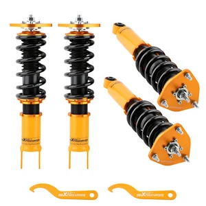 4x Coilover Struts Kit For NISSAN 370Z Z34 Coupe Roadster RWD 2009+ Twin tube. - Picture 1 of 11