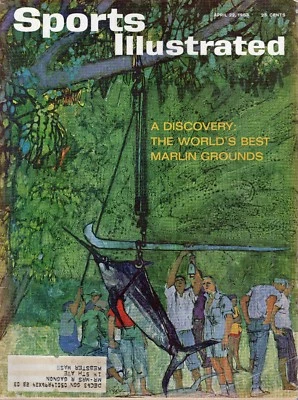 1963 4/22 Sports Illustrated magazine Best Marlin Grounds Jack Nicklaus golf Gd - Image 1 of 4