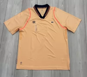 Polo uomo Lacoste Roland Garros Medvedev taglia XL tennis - Foto 1 di 7