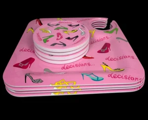 Platos y posavasos de melamina Lolita Love My Party "Stiletto" - Imagen 1 de 21