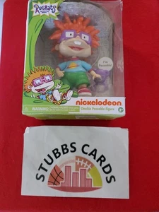 Figurina Chuckie & Teddy Bear 6" POSABILE RUGRATS Nickelodeon sigillata nuova 2017 - Foto 1 di 7