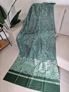 Bassetti Satin Stoff Michelle grün, ca.  290x100cm 100% Baumwolle - Bild 1 von 1