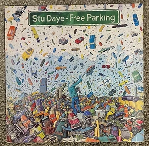 NM White Label Promo - Stu Daye - Free Parking - 1976 Columbia  33936 LP Vinyl - Picture 1 of 5