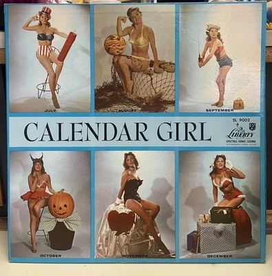 Julie London - Calendar Girl LP Liberty 1st pressing cheesecake cover jazz vocal - Image 1 of 4