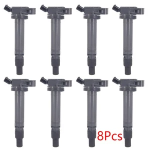 8x Ignition Coils 90919-02250 For Toyota 2007-2016 Camry Lexus 3.5L V6 IS350 - Picture 1 of 10