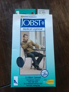 Nuevo Jobst Ropa Médica Informal Soporte Teterapéutico Calcetines Talla Med Negro  - Imagen 1 de 2