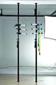 LINKSTAR APK-450D Sistema de fondo Autopole Set 230x350cm incluye Paperdrives - Imagen 1 de 7