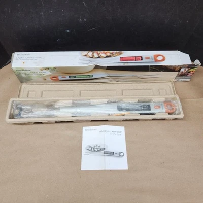 Brookstone Digital Chef's Fork With Thermometer, Grill to Perfection Every Time - Image 1 of 4