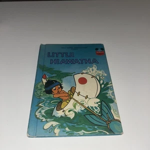 Libro de tapa dura vintage 1978 Walt Disney's Little Hiawatha primera edición - Imagen 1 de 6