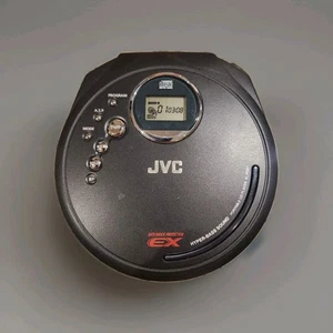 JVC XL-PG37 BK Tragbarer Persönlicher CD Player Anti-Shock Schutz Getestet Funktioniert - Bild 1 von 8