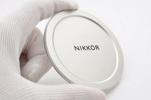 Nikon NIKKOR Silver 72mm Screw-In Metal Front Lens Cap from Japan [Near Mint] 3 - Picture 1 of 6