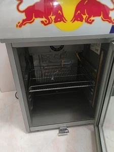 RED BULL mini frigo- Frigobar Argento illuminato a led -Cm.71x44x50 - Foto 1 di 3