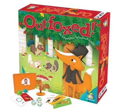 OUTFOXED, UN CLÁSICO JUEGO WHO DUNNIT PARA PREESCOLARES, 4 jugadores Individual Foto 1 de 4