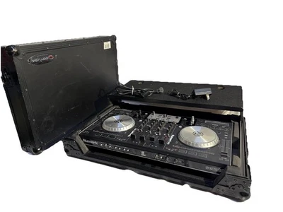 Numark NS6 4 Channel DJ Controller With Odyssey Black Label Glide Style Case - Image 1 of 4