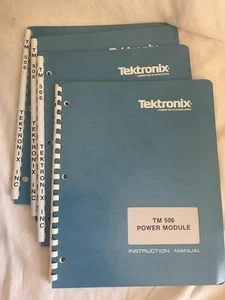 TEKTRONIX TM 506 PLUG IN MANUAL ORIGINAL IN PRISTINE CONDITION - Picture 1 of 1
