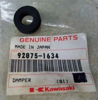 NOS Kawasaki EN500 EX500 ZX600 Ninja 250 Vulcan Rubber Damper 92075-1634 - Image 1 of 4