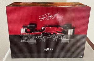 1:18 Hot Wheels Ferrari 248 F1 Michael Schumacher Sealed Unopened Box - Picture 1 of 5