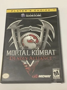 Mortal Kombat: Deadly Alliance Greatest Hits GameCube Excellent Disc CIB MANUAL - Picture 1 of 4