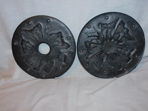 VINTAGE 9" RUBBER TOY MOLD " BUSSLER HORSE WITH FLAG " LOT E - Picture 1 of 5