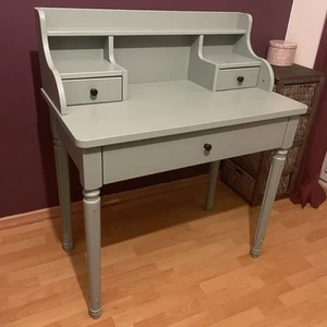 Schreibtisch Sekretär Konsole mit Aufsatz Grüner Eukalyptus - Bild 1 von 5