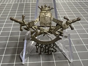 ORIGINAL WW1 ANZAC SWEETHEART BROOCH YPRES SOUVENIR AIF WAR AUSTRALIA 1914 1916 - Picture 1 of 4