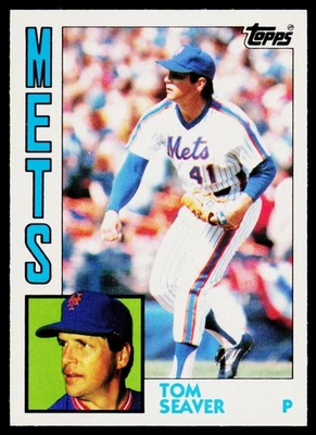 1984 Topps #740 Tom Seaver Collector's Edition (Tiffany) - POOR - Image 1 of 2