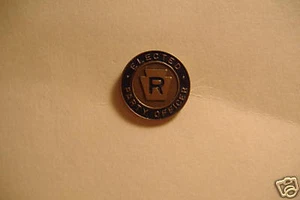 VINTAGE~R~ELECTED PARTY OFFICER~ PIN~ - Picture 1 of 1