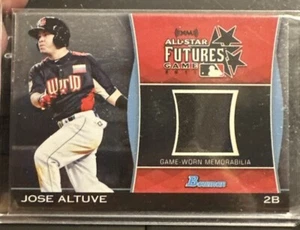 2011 JOSE ALTUVE Bowman Draft All-Star Futures Games Game-Worn Jersey - Picture 1 of 2