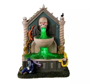 Lemax GRIM AND SLIME SPRING # 34064 Spooky Town Village Lighted NEW - Picture 1 of 4
