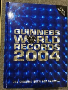 Guinness Buch der Rekorde 2004 | Buch | Zustand sehr gut neuwertig  - Bild 1 von 3
