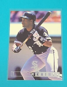 1995 Ultra #33 Tim Raines Chicago White Sox BASEBALL Card 6B - Picture 1 of 2
