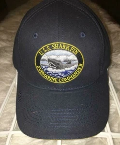 Gorra de bola USS ALETA DE TIBURÓN SUBMARINO COMMANDER talla 1 para todos - Imagen 1 de 2