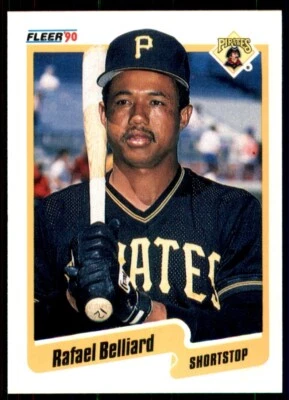 1990 Fleer #460 Rafael Belliard - Image 1 of 2