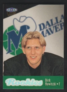 Tarjeta de novato Dirk Nowitzki 1998-99 Fleer Ultra #118 SP RC Set Break VER ESCANEOS - Imagen 1 de 2