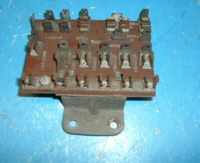 1955 Chevy Vintage Fuse Junction Block Panel Original Delco-Remy - Image 1 of 4