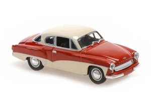 WARTBURG A 311 CUPÉ - 1958 - ROJO/BLANCO 940015921 MAXICHAMPS 1:43 ¡Nuevo en caja! - Imagen 1 de 1
