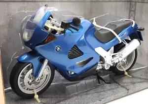 MotorMax Scala 1/6 Diecast 76262 - BMW K1200RS - Blu - Foto 1 di 5