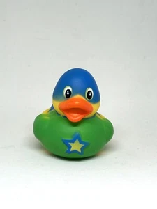 Super Hero Rubber Duck 2” Ducky Masked With Cape Bath Pool Jeep Toy Ducky - Picture 1 of 8