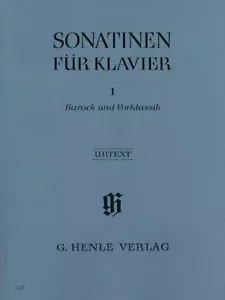 Sonatinas for Piano Volume I Baroque to Pre-Classic Sheet Music Book 051480339 - Picture 1 of 1