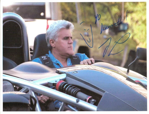 JAY LENO - Comedian - Tonight Show with Jay Leno - Autograph Photo Cover