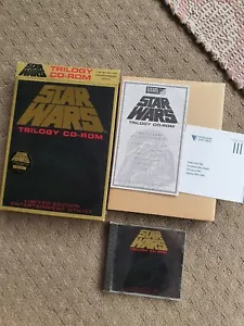 Big Box PC Star Wars Trilogy CD-Rom 1995 Limited Edition - Picture 1 of 6