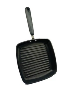 Circulon 9.5” Square Grill Pan Black Long Handle Hi-Low System - Picture 1 of 16