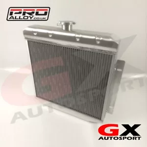 RADFESC1/2SAF Pro Alloy Escort MK1/2 AlloyRadiator SafariSpecFan TemperatureBoss - Picture 1 of 5
