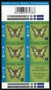 Bélgica 2012 - Mi-Nr. 4302 I ** - MNH - Hoja de lámina - Mariposas - Imagen 1 de 1