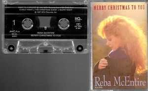 Reba McEntire Merry Christmas to You - 1993 MCA Audio Cassette - Picture 1 of 2