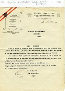 Dépt 30 - Aigues Mortes Express Bar - Etoile Sportive Aiguesmortaise de 1929 - Bild 1 von 1