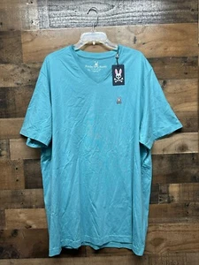 NWT Psycho Bunny Men's V-Neck T-Shirt Size 2XLT *MSRP $70* - Picture 1 of 4