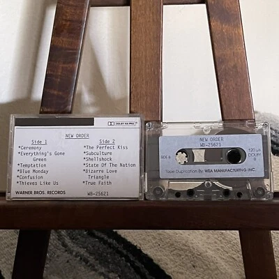 RARE PROMO New Order CASSETTE TAPE WB-25621 Warner Bros WEA “Temptation” - Image 1 of 4