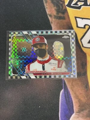 2021 Topps Chrome Formula 1 Antonio Giovinazzi Checker Flag Refractor #53 - Image 1 of 2